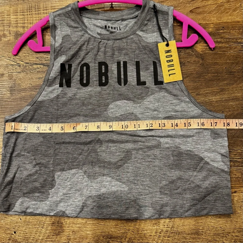 NOBULL Gray Camo Women’s Muscle Tank ~ Size S - Picture 6 of 7